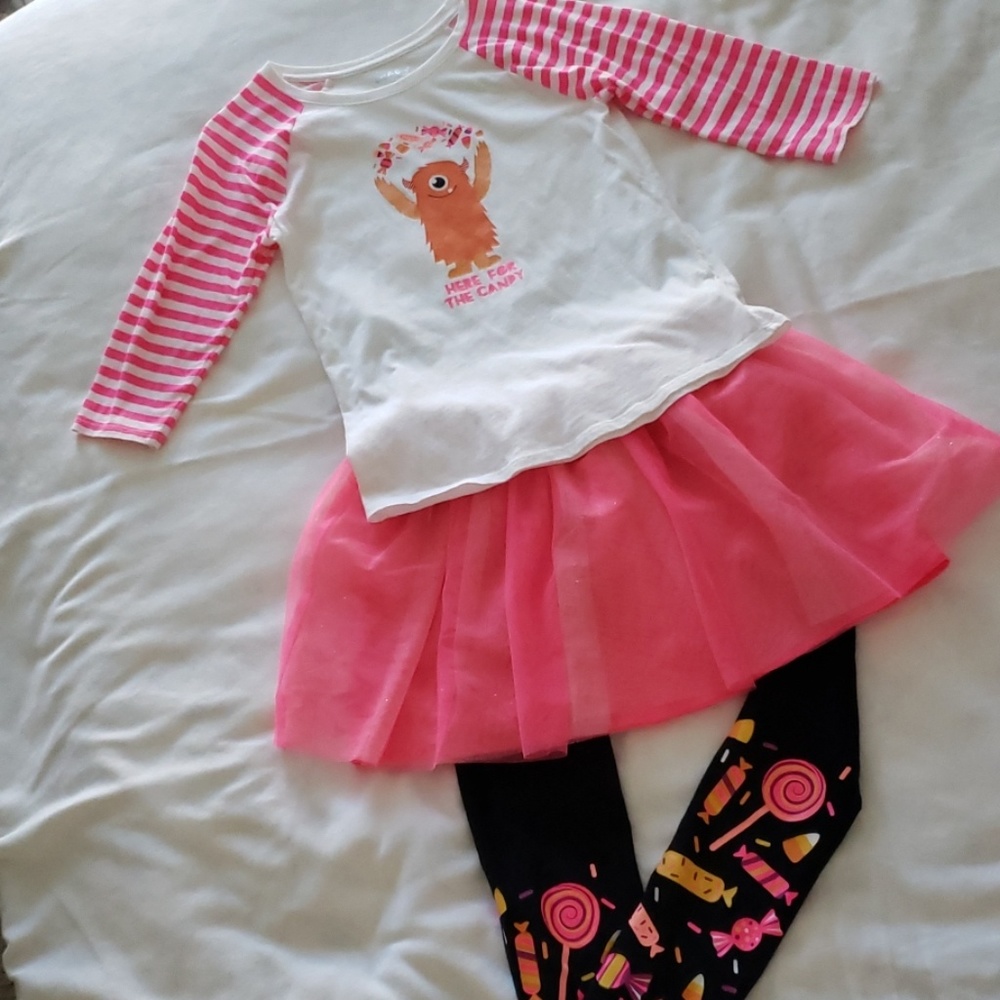 Cat & Jack Candy Outfit